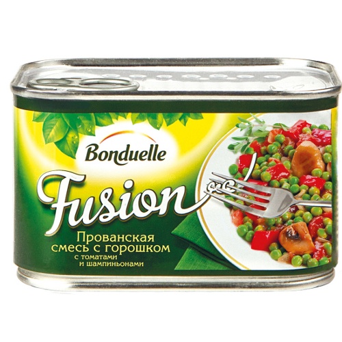 Прованская смесь "Bonduelle" (Бондюэль) Fusion с горошком