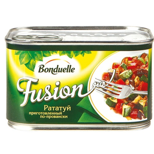 Рататуй "Bonduelle" (Бондюэль) Fusion приготовленный по-провански 375г ж/б