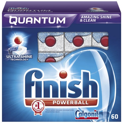 Средство для посудомоечных машин "Finish" (Финиш) Quantum 60 таблеток Calgonit