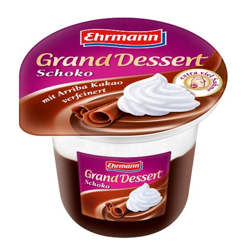Пудинг "Ehrmann" (Эрманн) Grand Dessert шоколадный 4