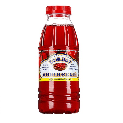 Кисель "Ростагроэкспорт" вишневый 500мл пл.бутылка