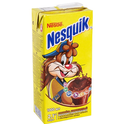 Молоко шоколадное "Nesquik" (Несквик) 2