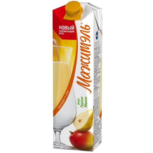 Напиток молочно-соковый "Мажитэль" груша манго 0