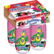 Йогурт питьевой "Растишка" лесные ягоды 1
