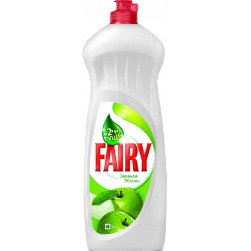 Средство для мытья посуды "Fairy" (Фейри) зеленое яблоко 1