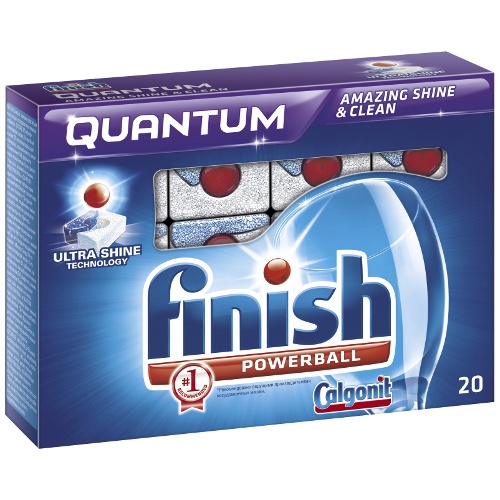 Средство для посудомоечных машин "Finish" (Финиш) Quantum 20 таблеток Calgonit