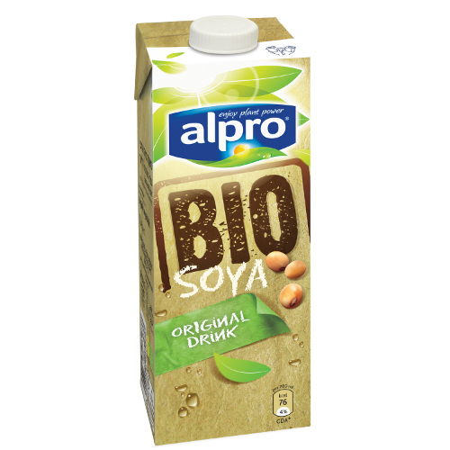Напиток соевый Alpro Soya Bio натуральный 1л тетра брик
