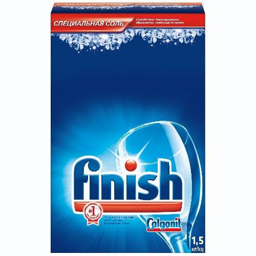 Соль для посудомоечных машин "Finish" (Финиш) специальная 1