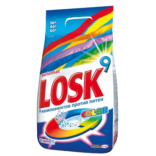 Стиральный порошок "Losk" (Лоск) Color автомат 3