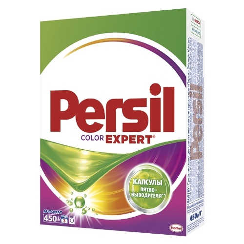 Стиральный порошок "Persil" (Персил) Expert Color автомат 450г коробка