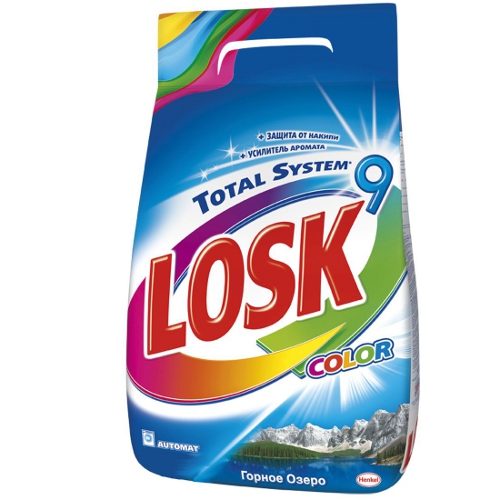 Стиральный порошок "Losk" (Лоск) Color автомат горное озеро 1