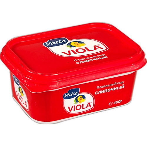 Сыр плавленый "Viola" (Виола) сливочный 60% 400г ванночка