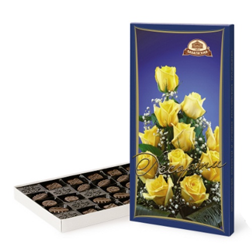 Конфеты шоколадные "Ассорти" 300г коробка Бабаевский