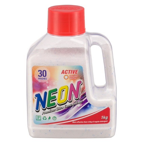 Стиральный порошок "Neon" (Неон) Aktive для белого и светлого белья концентрат 1кг Австралия