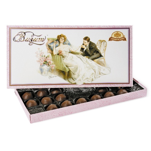 Конфеты шоколадные "Визит" 450г коробка Бабаевский