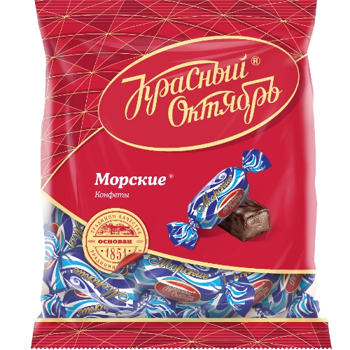 Конфеты шоколадные "Морские" 250г пакет Бабаевский