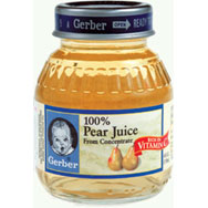 Сок детский "Gerber" (Гербер) яблоко-груша 175г ст.бутылка