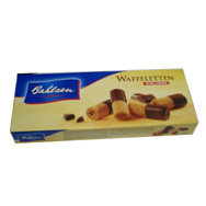 Трубочки вафельные Бальсен в темном шоколаде 100г коробка Германия