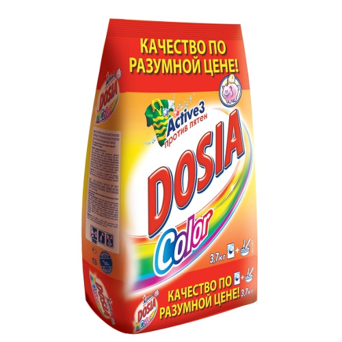 Стиральный порошок "Dosia" (Дося) автомат для цветного белья 3