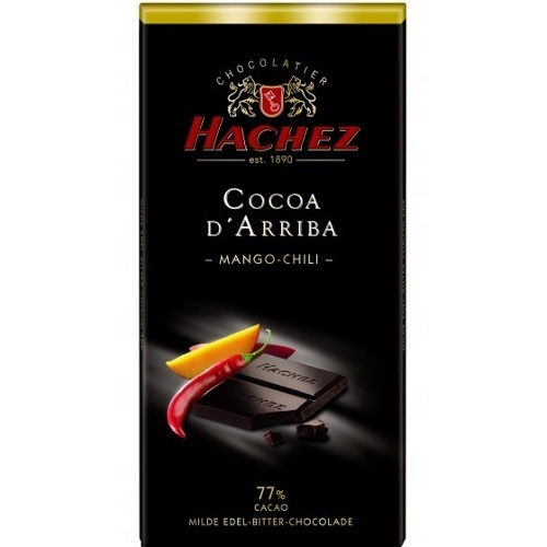 Шоколад "Hachez" (Хаше) классический 77% 100г Германия