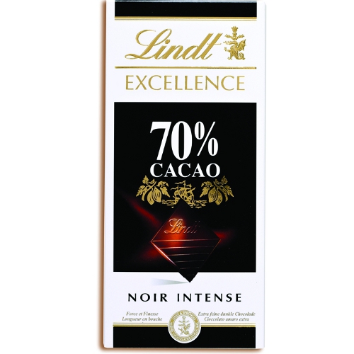 Шоколад "Lindt Excellence" (Линдт Экселланс) горький 70% какао 100г