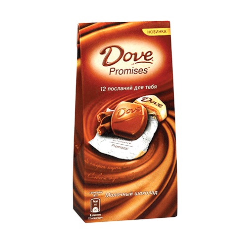 Шоколад "Dove" (Дав) Promises молочный 96г