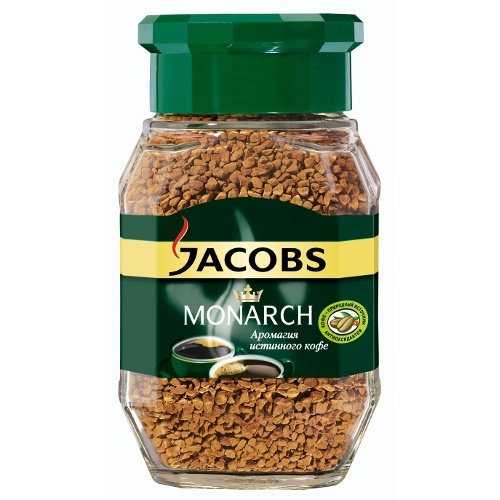 Кофе "Jacobs Monarch" (Якобс Монарх) растворимый 47.5г ст.банка
