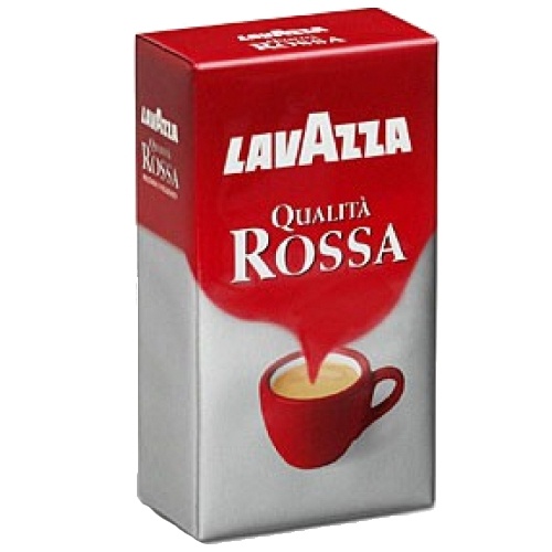Кофе "Lavazza" (Лавацца) Росса молотый 250г пакет Италия