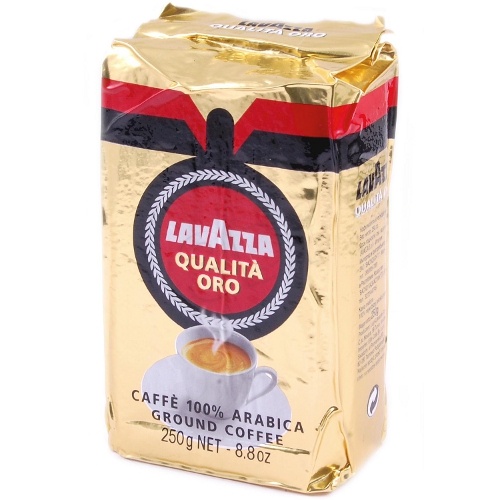 Кофе "Lavazza" (Лавацца) Оро жареный молотый 250г пакет Италия