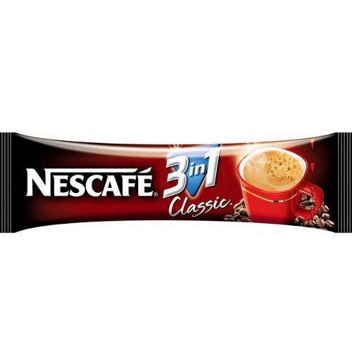 Напиток кофейный "Nescafe" (Нескафе) 3 в 1 классик растворимый 18г Нестле