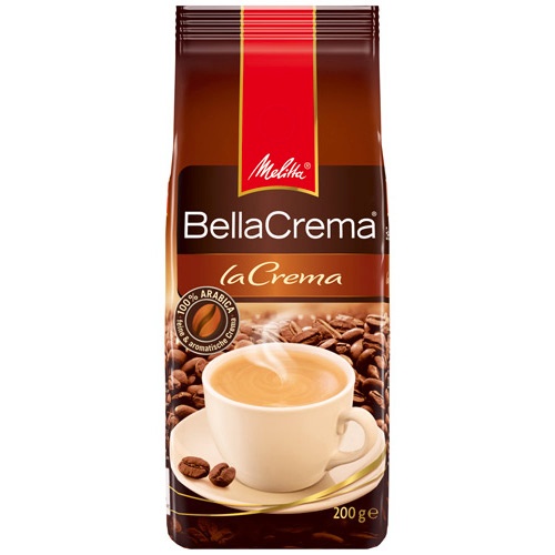 Кофе "Melitta" (Мелитта) BellaCrema LaCrema в зернах 200г