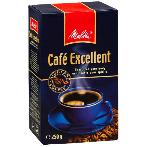 Кофе "Melitta" (Мелитта) Cafe Excellent молотый 250г в/у