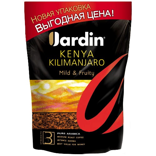 Кофе "Jardin" (Жардин) Кения Килиманджаро растворимый сублимированный 150г уп