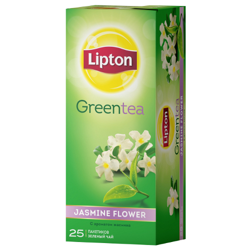 Чай "Lipton" (Липтон) Jasmine Flower Green Tea зеленый 25пак х 2г (50г)