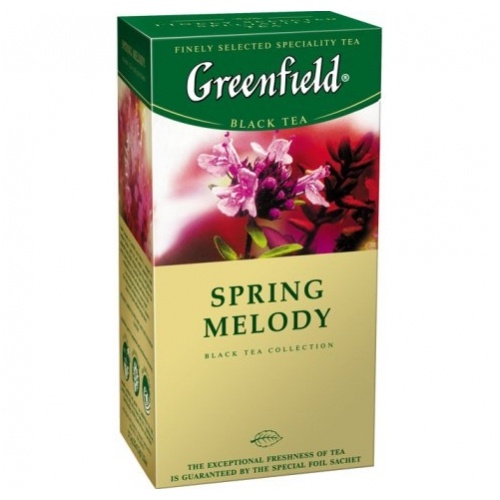 Чай "Greenfield" (Гринфилд) Spring melody Спринг Мелоди (душистые травы) 25шт пакет