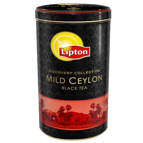 Чай "Lipton" (Липтон) Tin Mild Ceylon черный байховый 100г ж/б