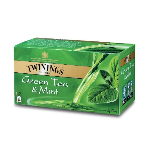 Чай "Twinings" (Твайнингс) зеленый с мятой 25*2г Великобритания