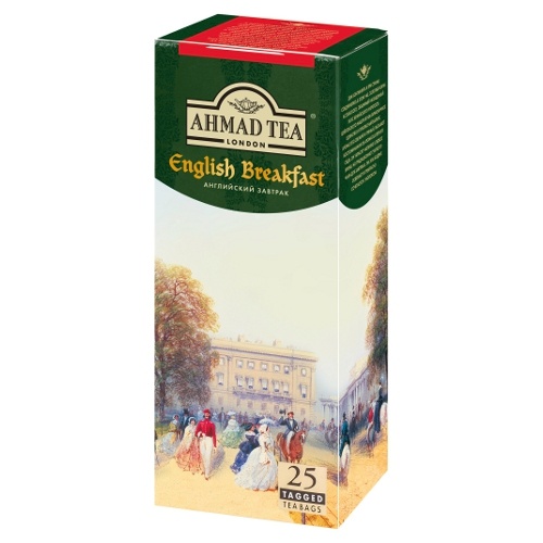 Чай "Ahmad Tea" (Ахмад Ти) English Breakfast Английский завтрак черный 25пак х 2г