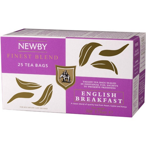 Чай "Newby" (Ньюби) Английский завтрак черный 25пак х 2г