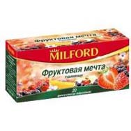 Чай "Milford" (Милфорд) фруктовая мечта (малина-клубника-шиповник-яблоко) 20пак x 2