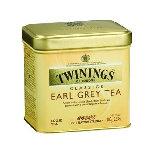 Чай "Twinings" (Твайнингc) Earl Gray Эрл грей черный 100г ж/б Великобритания