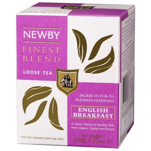 Чай "Newby" (Ньюби) Английский завтрак черный 100г карт.коробка