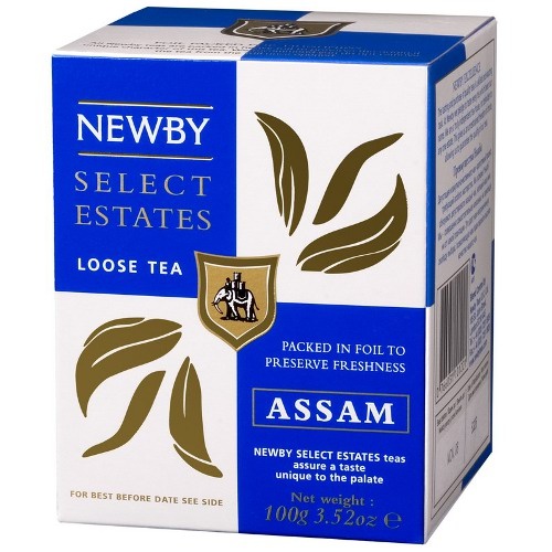 Чай "Newby" (Ньюби) Ассам черный 100г карт.коробка