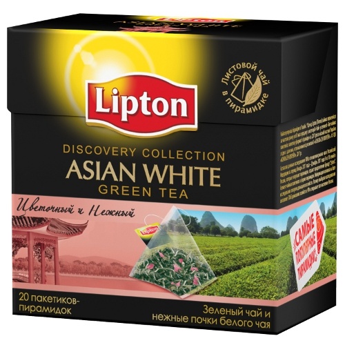 Чай "Lipton" (Липтон) White белый 20пирамидок х 1