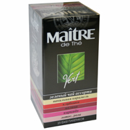 Чай "Maitre" (Мэтр) зеленый ассорти Чайный букет 25*2 Россия
