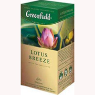 Чай "Greenfield" (Гринфилд) Лотос Бриз зеленый 25*1.5г Россия