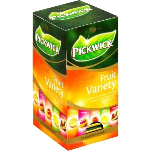 Чай "Pickwick" (Пиквик) Tropical Fruit Variety (Ассорти желтое) пак.25х1