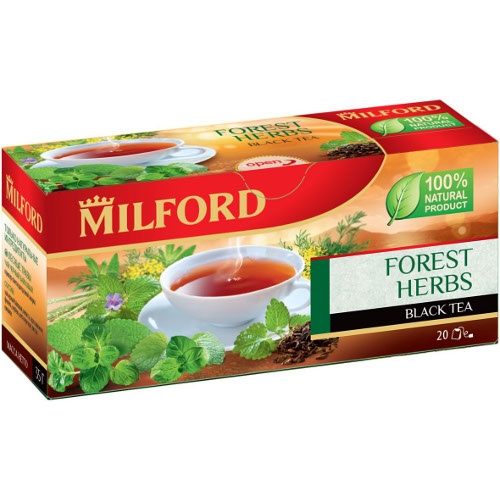 Чай "Milford" (Милфорд) черный лесные травы 1