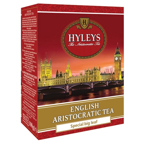 Чай "Hyleys" (Хэйлис) Английский Аристократический особокрупнолистовой черный 250г карт/пач