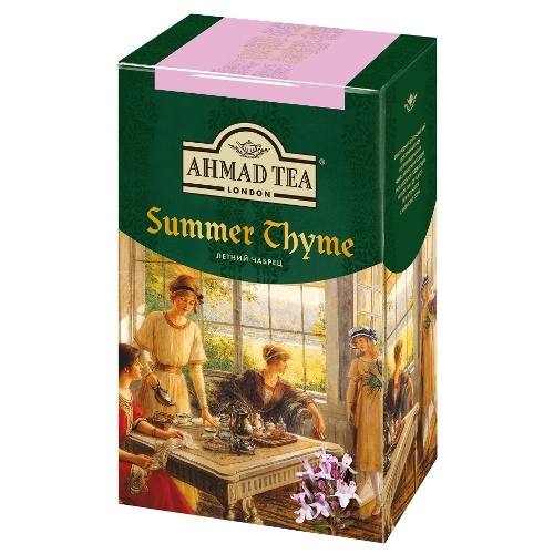 Чай "Ahmad Tea" (Ахмад Ти) Summer Thyme Летний чабрец 100г карт.кор